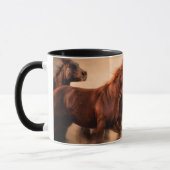 Laufende Pferde Tasse (Links)
