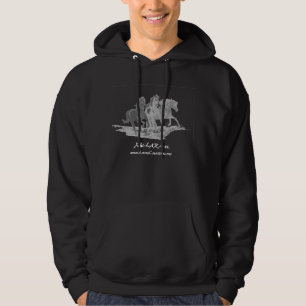 Laufende Pferde, Xhi-LARA-te., www.LarasCreation Hoodie