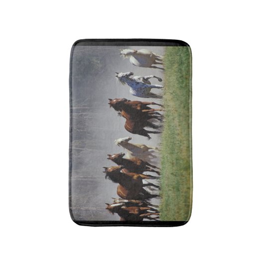 Laufende Pferdebad-Matte Badematte (Vorderseite Vertikal)