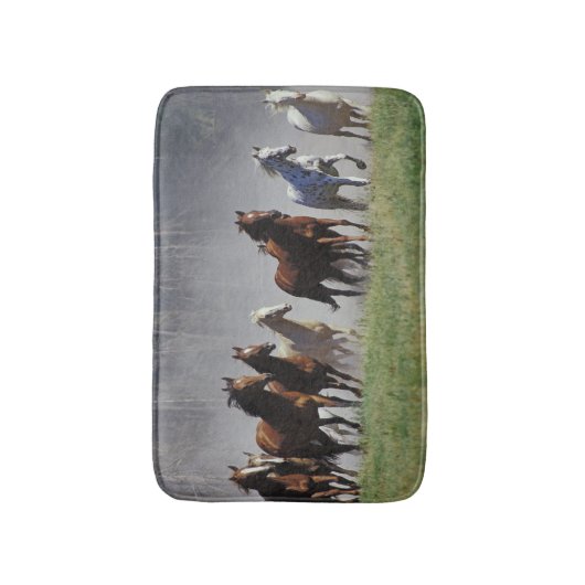 Laufende Pferdebad-Matte Badematte (Vorderseite Vertikal)