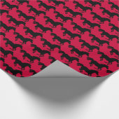 Laufende Pferdegeschenk-Verpackung Geschenkpapier (Ecke)