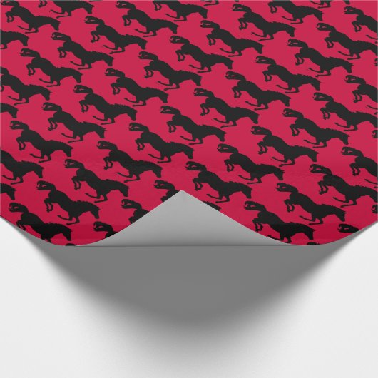 Laufende Pferdegeschenk-Verpackung Geschenkpapier (Ecke)