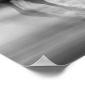 Laufende Pferdeposter-Printwerbung - B&W Pferdepla Poster (Ecke)
