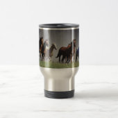 Laufende Pferdereise/Pendler-Tasse Reisebecher (Mittel)