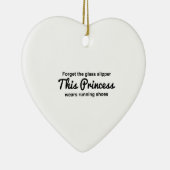 Laufende Prinzessin Keramik Ornament (Rechts)