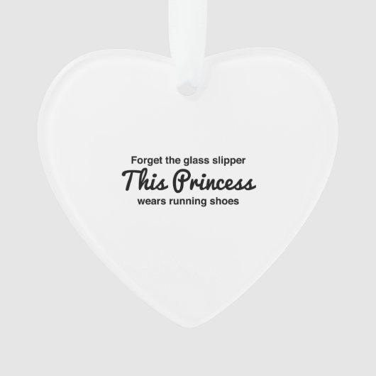 Laufende Prinzessin Ornament (Vorderseite)