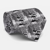 Laufende Rotwild Krawatte (Gerollt)