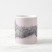 Laufende schäbige schwarze Terrier-Tasse Kaffeetasse (Mittel)