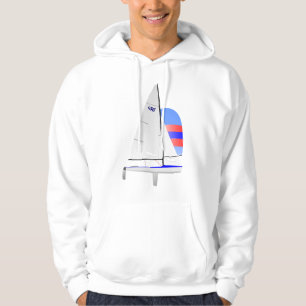 Laufende Segelboot 470 onedesign olympische Klasse Hoodie