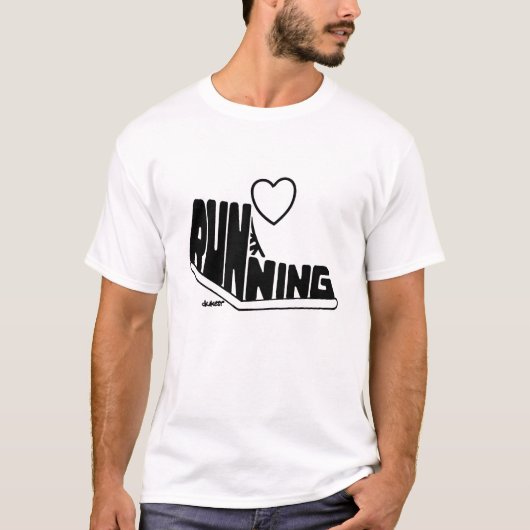 LAUFENDE SILHOUETTE T-Shirt (Vorderseite)