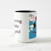 Laufende späte Tasse (Zentrum)