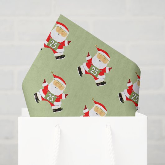 Laufende Strecke und Feld Seidenpapier (Geschenktüte)