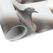 Laufende Taube Geschenkpapier (Rolleneckpunkt)