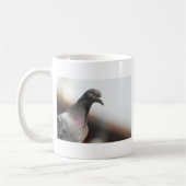 Laufende Taube Kaffeetasse (Links)