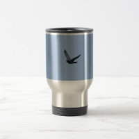 Laufende Tauben-kommende Zuhause-Reise-Tasse