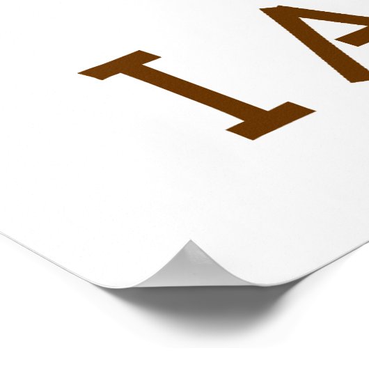 Laufende Tortoise Poster (Ecke)