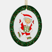 Laufende Track- und Feldübergabe Keramik Ornament (Rechts)