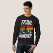 Laufende Traillaufbahnen Sweatshirt (Vorne ganz)