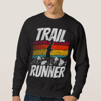 Laufende Traillaufbahnen Sweatshirt
