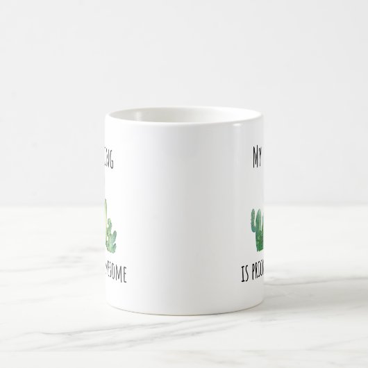 Laufende Trainergeschenke Idee Kaffeetasse (Mittel)