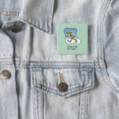 Laufende Übung Rentierweihnachtsfest Button (Beispiel)