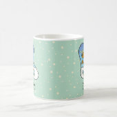 Laufende Übung Rentierweihnachtsfest Kaffeetasse (Mittel)