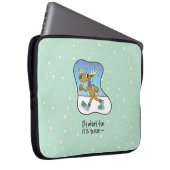 Laufende Übung Rentierweihnachtsfest Laptopschutzhülle (Vorne Rechts)