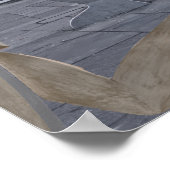 Laufende Uhren Poster Print (Ecke)