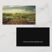 Laufende Visitenkarte (Vorne/Hinten)