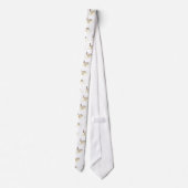 Laufende Wasserfarbe Krawatte (Rückseite)