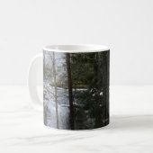 Laufende Wasserlandschaft in Finnland Kaffeetasse (Vorderseite Links)