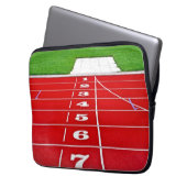 Laufende Wege auf der Bahn-Laptop-Hülse Laptopschutzhülle (Vorderseite Links)