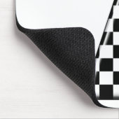 laufende Zahl des checkered Auto 7 Mousepad (Ecke)