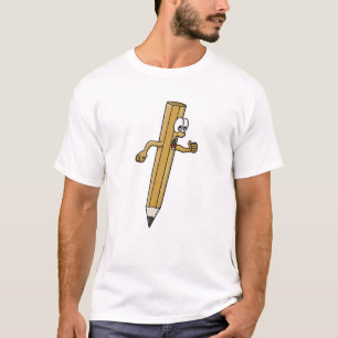 Laufender Bleistift T-Shirt