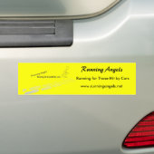 Laufender Engels-Autoaufkleber Autoaufkleber (Auf Auto)