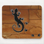 Laufender Gecko Mousepad (Vorne)