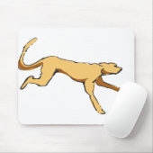 Laufender Hund Mousepad (Mit Mouse)