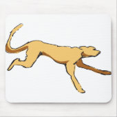 Laufender Hund Mousepad (Vorne)