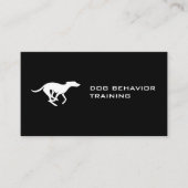 Laufender Hund | Tierausbilder Visitenkarte (Vorderseite)