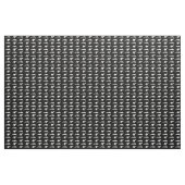 Laufender Jagdhund am Nachtgewebe Stoff (Fat Quarter (45,7 x 55,9 cm))