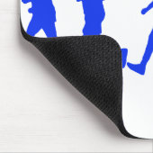 Laufender Joggen Mousepad (Ecke)