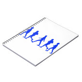 Laufender Joggen Notizblock (Linke Seite)