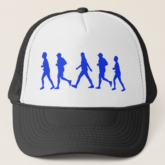 Laufender Joggen Truckerkappe (Vorderseite)