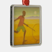 Laufender Junge 2010 Ornament Aus Metall (Rechts)