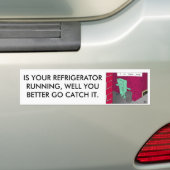 laufender Kühlschrank, IST IHR Autoaufkleber (Auf Auto)