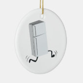Laufender Kühlschrank Keramik Ornament (Rechts)