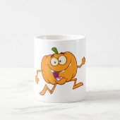Laufender Kürbis Kaffeetasse (Mittel)