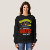 Laufender Liebe Trail Training Joggen Sweatshirt (Vorne ganz)