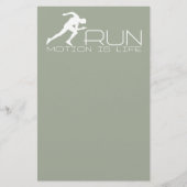 Laufender Mann Flyer (Vorne)