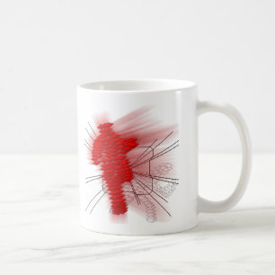 Laufender Mann Kaffeetasse